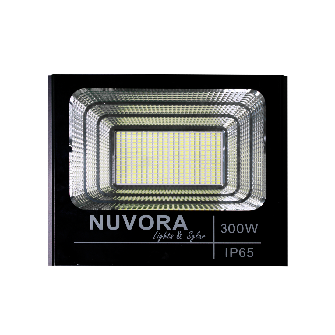 REFLECTOR LED DE 300W CON PANEL SOLAR 6500K