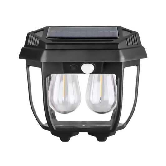 APLIQUE LED SOLAR COLONIAL 3W 3000K NEGRO