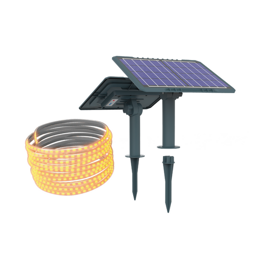 CINTA LED IP65 100W 3000K SOLAR (INCLUYE KIT SOLAR )